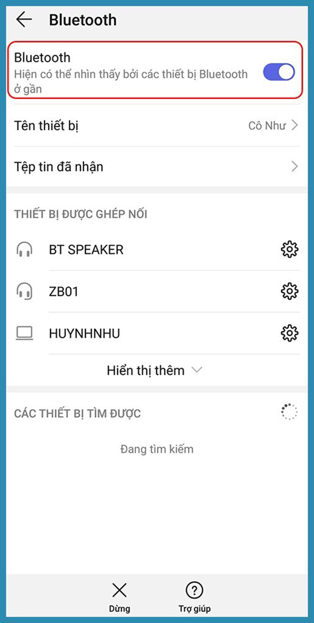 Cách kết nối tai nghe bluetooth với smartphone 1