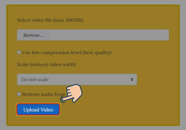 Cách nén video không cần phần mềm bằng Video Smaller 2