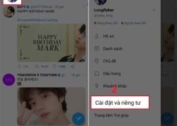 Cách xóa tài khoản Twitter trên điện thoại 1