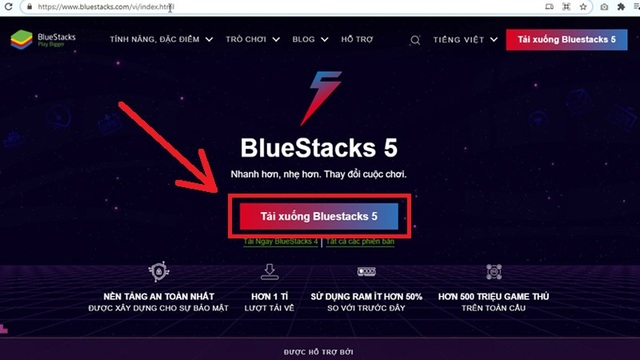 Tải Bigo Live trên máy tính bằng BlueStacks bước 2