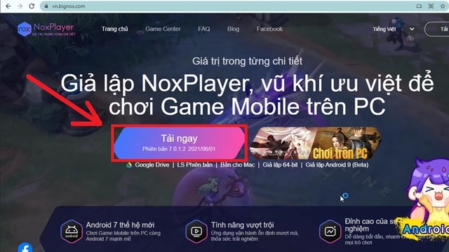 Tải Bigo Live trên máy tính bằng NoxPlayer bước 2