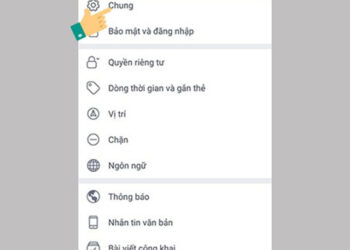 Thêm email liên hệ vào số điện thoại bước 1