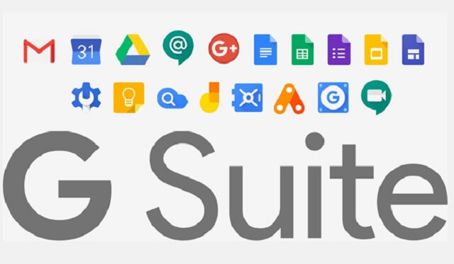 G Suite đa dạng ứng dụng 