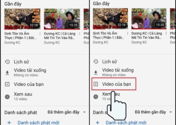 cách tải video lên Youtube bằng điện thoại 1