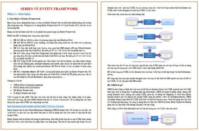 Tài liệu Entity Framework