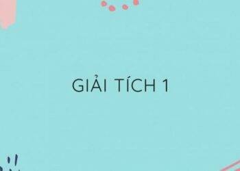 Tài liệu giải tích 1