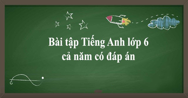 bài tập tiếng anh lớp 6