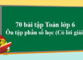 bài tập toán lớp 6