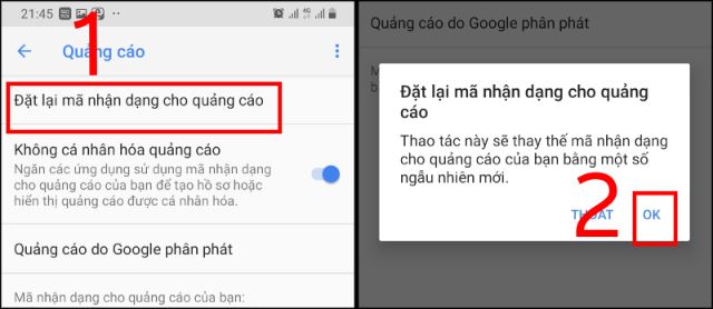 cách chặn quảng cáo tự bật lên trên điện thoại 24