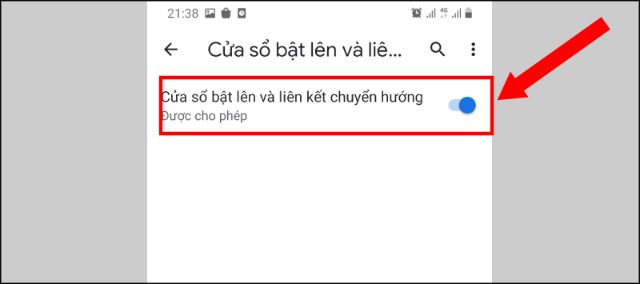 cách chặn quảng cáo tự bật lên trên điện thoại 3