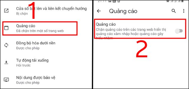 cách chặn quảng cáo tự bật lên trên điện thoại 4