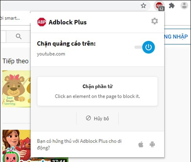 Cách chặn quảng cáo YouTube 6