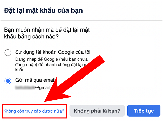 Cách lấy lại Facebook không cần mã xác nhận qua bạn bè 3