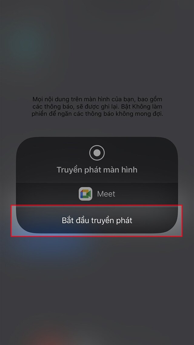 Cách tạo cuộc họp Google Meet bằng điện thoại 9