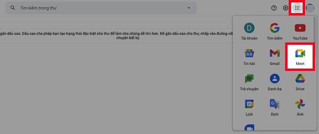 Cách tạo cuộc họp trên Google Meet bằng máy tính 1