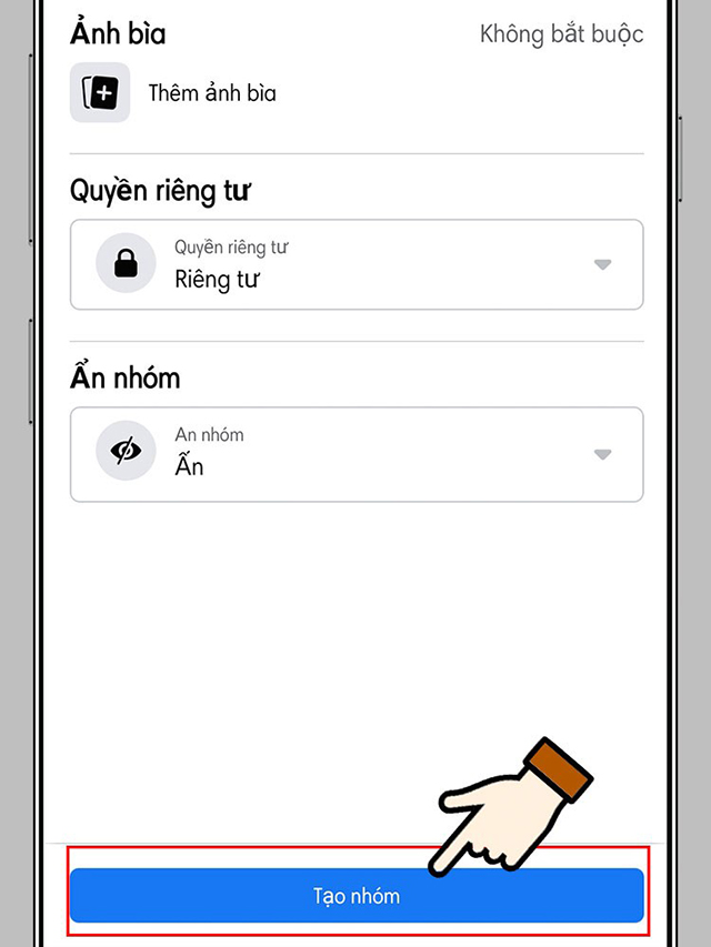 Cách tạo nhóm trên Facebook bằng điện thoại 4