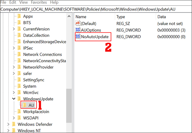 Cách tắt update win 10-20