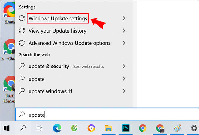 Cách tắt update win 10-6