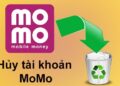 cách xóa tài khoản Momo