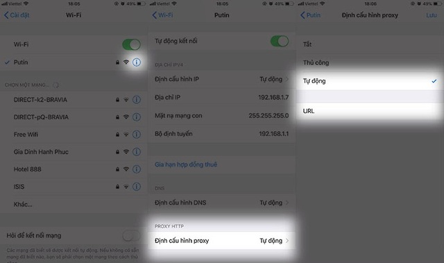 chặn quảng cáo iOS bằng tùy chỉnh wifi 1