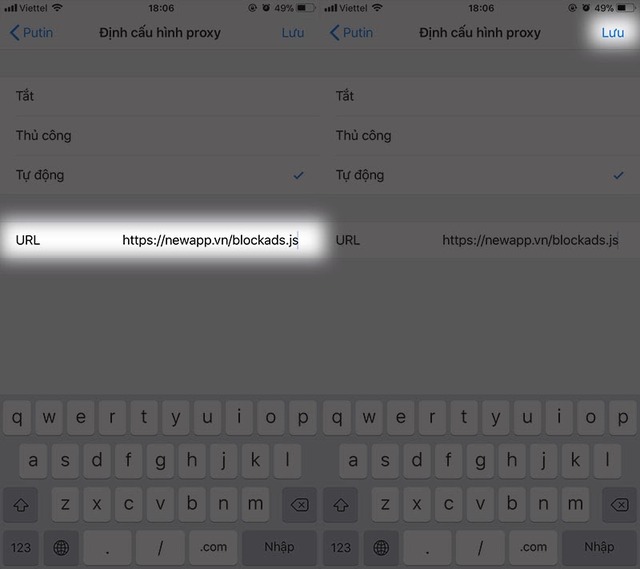 chặn quảng cáo iOS bằng tùy chỉnh wifi 2