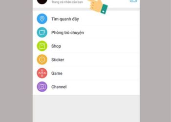 cách đổi tên trên zalo 1