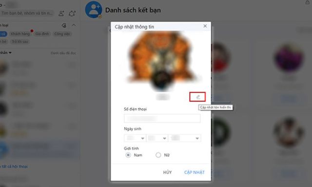 cách đổi tên trên zalo 7