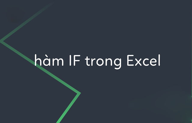 hàm if trong excel