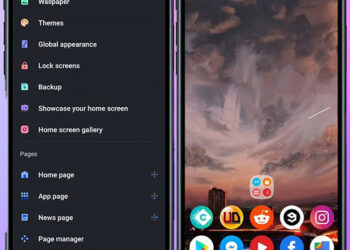 Sử dụng launcher khác