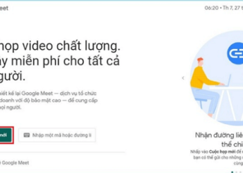 tải Google Meet cho máy tính 1