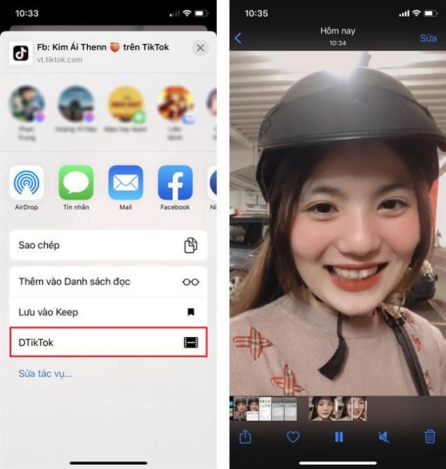 tải video tiktok không logo trên iphone 4