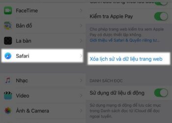 xóa bộ nhớ đệm iphone 1