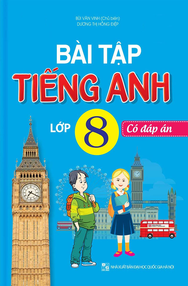 Bài tập tiếng anh lớp 8 có đáp án