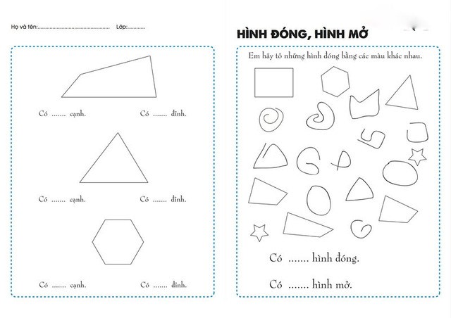 Bài tập toán tư duy hình học