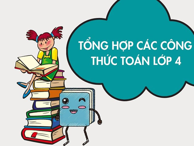 công thức toán học lớp 4