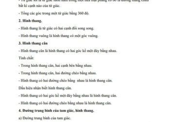 Tài liệu toán 8 hình học 1