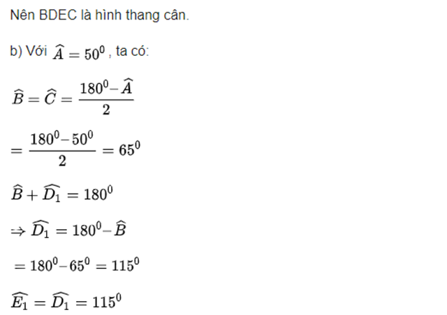 toán 8 hình thang cân 14