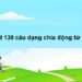 bài tập chia động từ tiếng anh 1