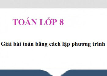 bài tập giải phương trình lớp 8