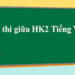 Đề thi tiếng việt 4
