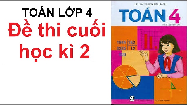 đề thi toán học kì 2 lớp 4-25