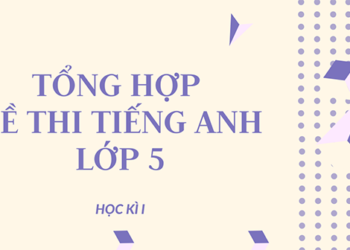 Tổng hợp đề thi tiếng anh lớp 5