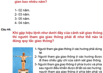 bộ đề thi bằng lái xe a1-3