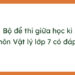 Bộ đề thi giữa học kỳ 2 môn vật lý lớp 7