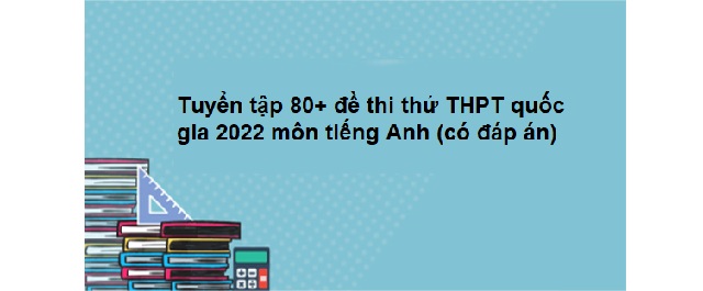 bộ đề thi thpt quốc gia môn tiếng anh 1