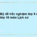 bộ đề trắc nghiệm sử 9 ôn thi vào 10-1