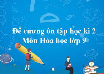 Đề cương ôn tập học kỳ 2 môn Hóa lớp 9