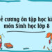 Đề cương ôn tập học kì 2 Sinh học lớp 8