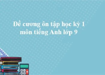 đề cương ôn tậphọc kỳ 1 môn tiếng Anh 9