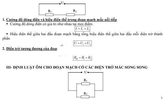 đề cương vật lý 9 học kì 1-3